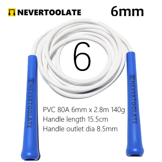 NeverTooLate™ ProSpeed Jump Rope – Lightweight, Durable &amp; Fast