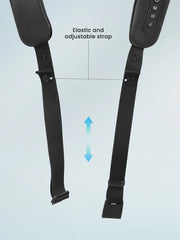 Black Shiatsu Neck Back Kneading Massage, Deep Tissue Relief, Portable and Lightweight