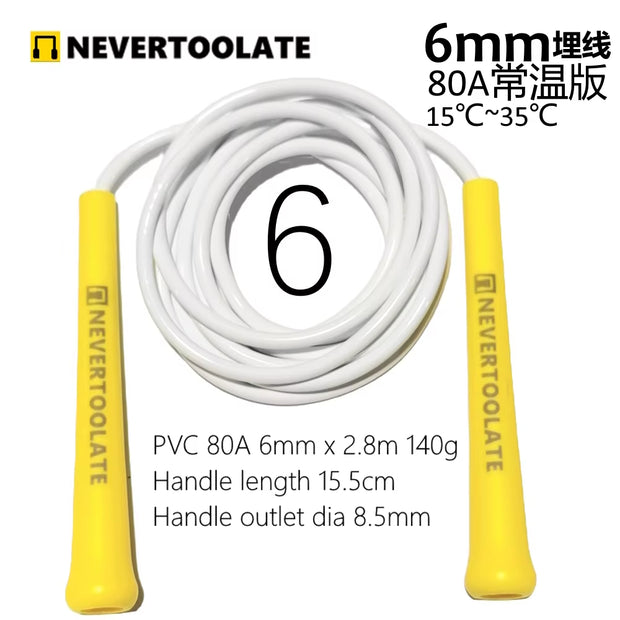 NeverTooLate™ ProSpeed Jump Rope – Lightweight, Durable &amp; Fast