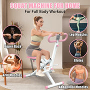 Foldable Squat Rodeo Core Exercise Machine
