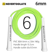 NeverTooLate™ ProSpeed Jump Rope – Lightweight, Durable &amp; Fast