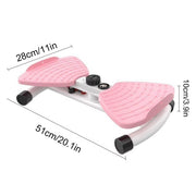 CoreGlide™ 300 – Waist Twist Board with Resistance Bands for Full-Body Sculpting