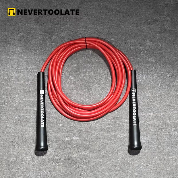 NeverTooLate™ ProSpeed Jump Rope – Lightweight, Durable &amp; Fast