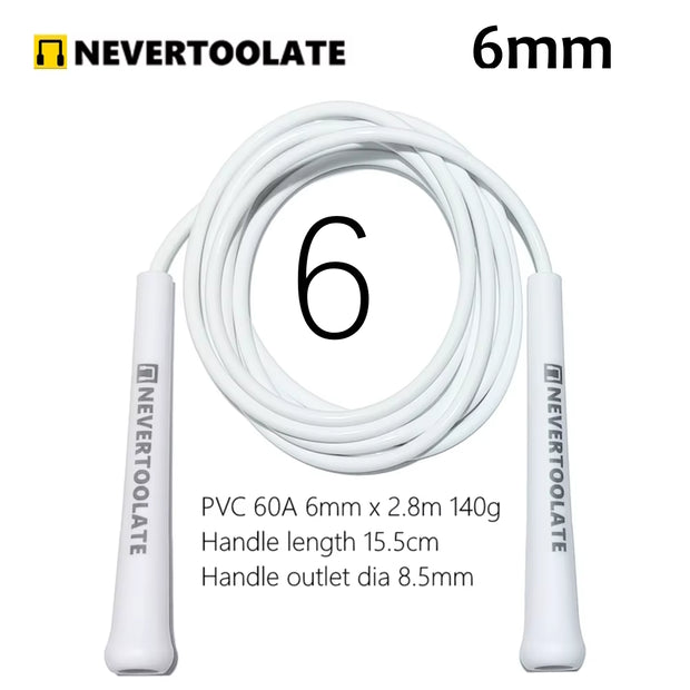 NeverTooLate™ ProSpeed Jump Rope – Lightweight, Durable &amp; Fast
