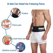 Ultimate SI Hip Support Belt – Relieve Lower Back, Pelvis & Sciatica Pain Fast!