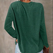 Christmas Shirts For Women, Cute Christmas Tree Graphic Long Sleeve T-Shirt, Funny Holiday Xmas Top For Party, Family Matching PJ Outfit